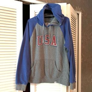 Fanatics USA hoodie size M Cooperstown Collection July 4